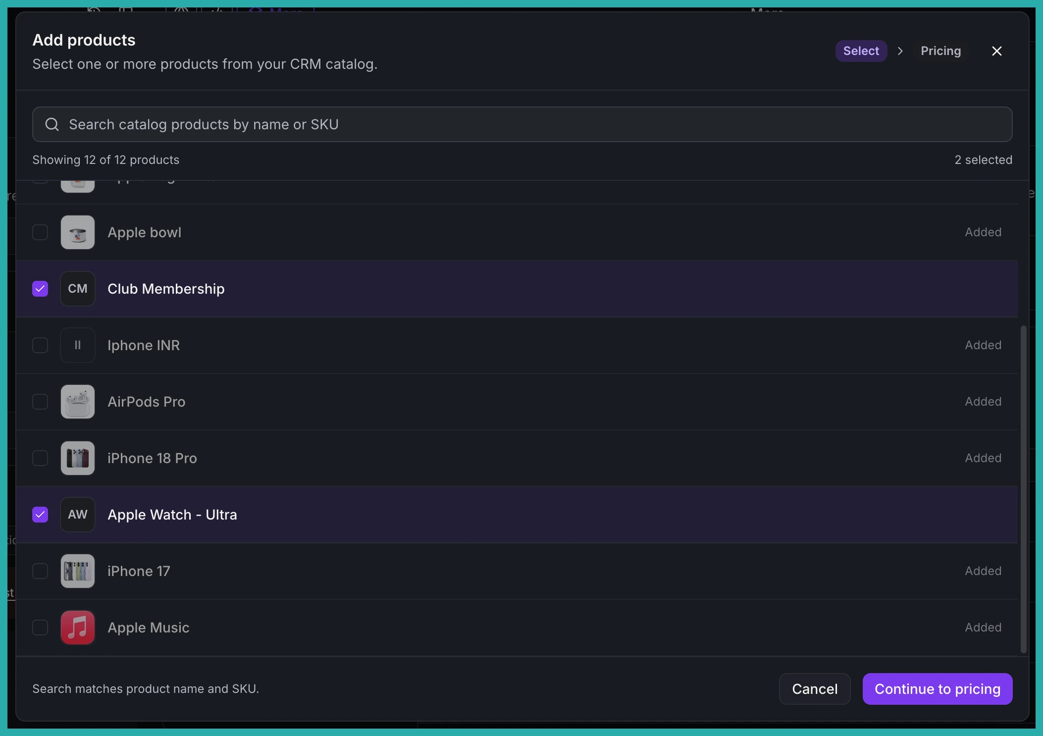 AI Studio Payments settings tab with products connected and a hosted checkout