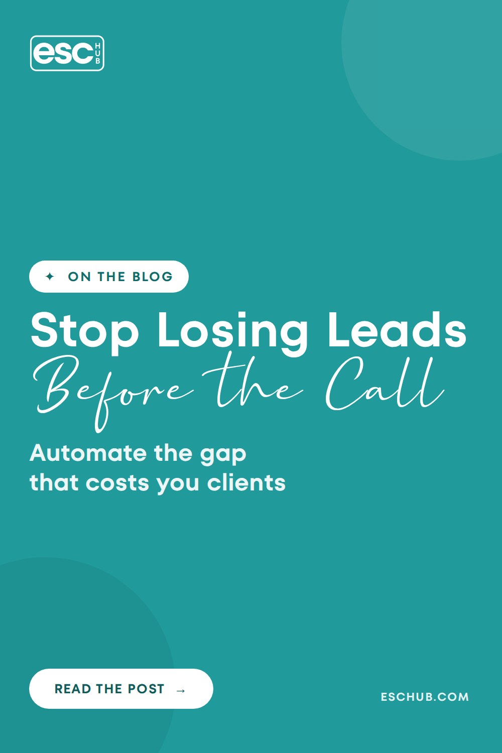 Discovery Call Automation: How to Stop Losing Leads Between the Booking and the Call