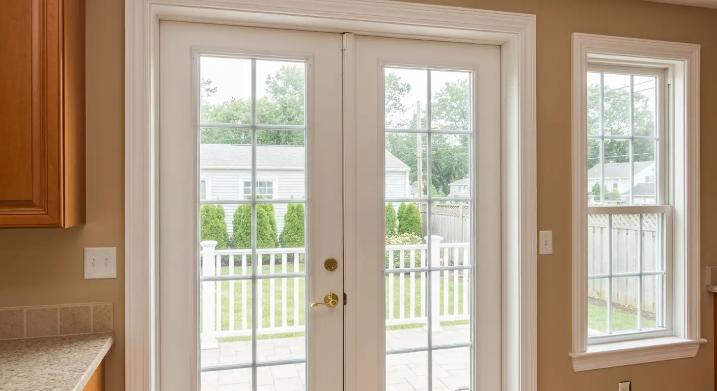 French patio door installation