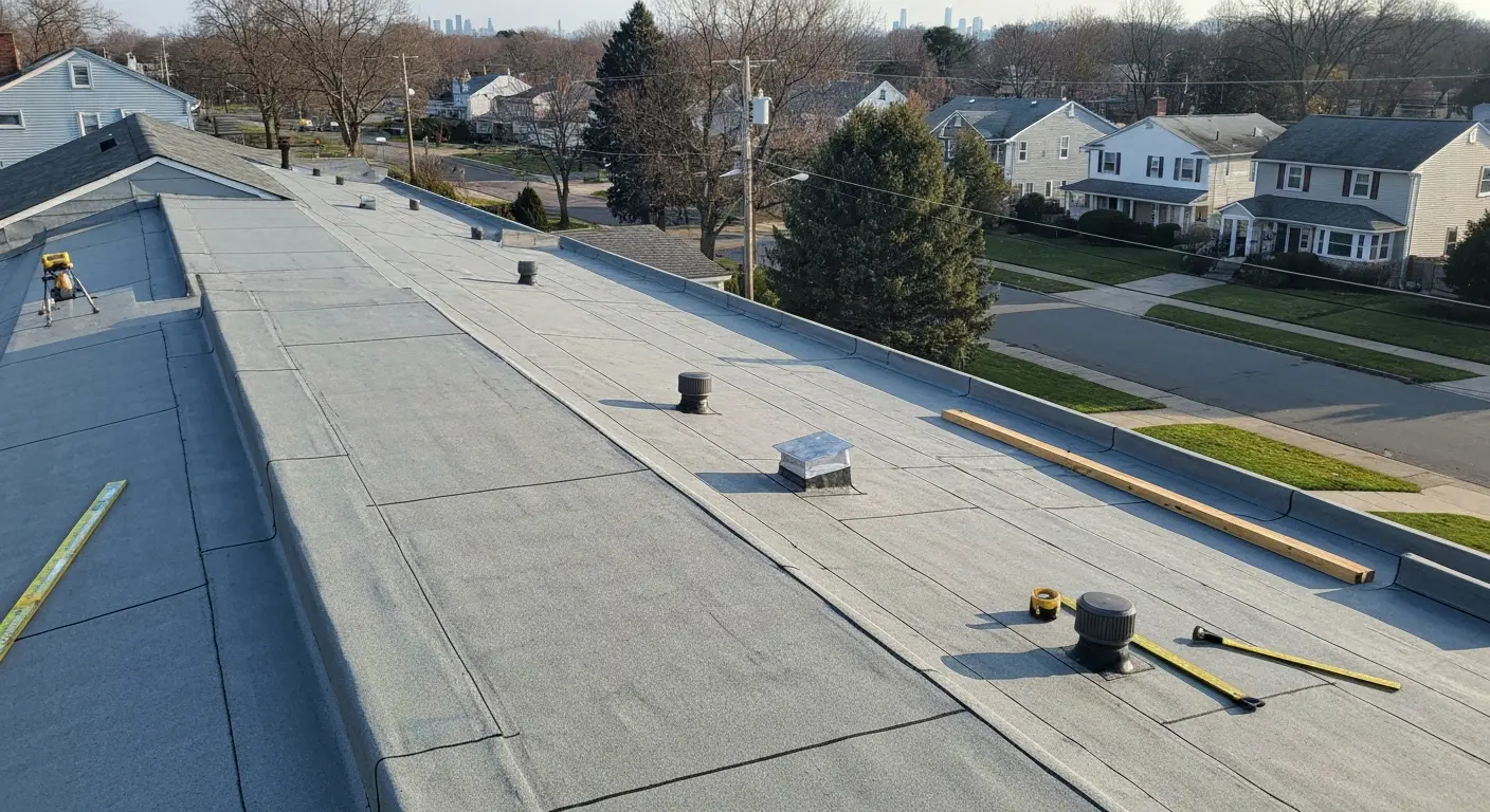 Flat roof installation and maintenance