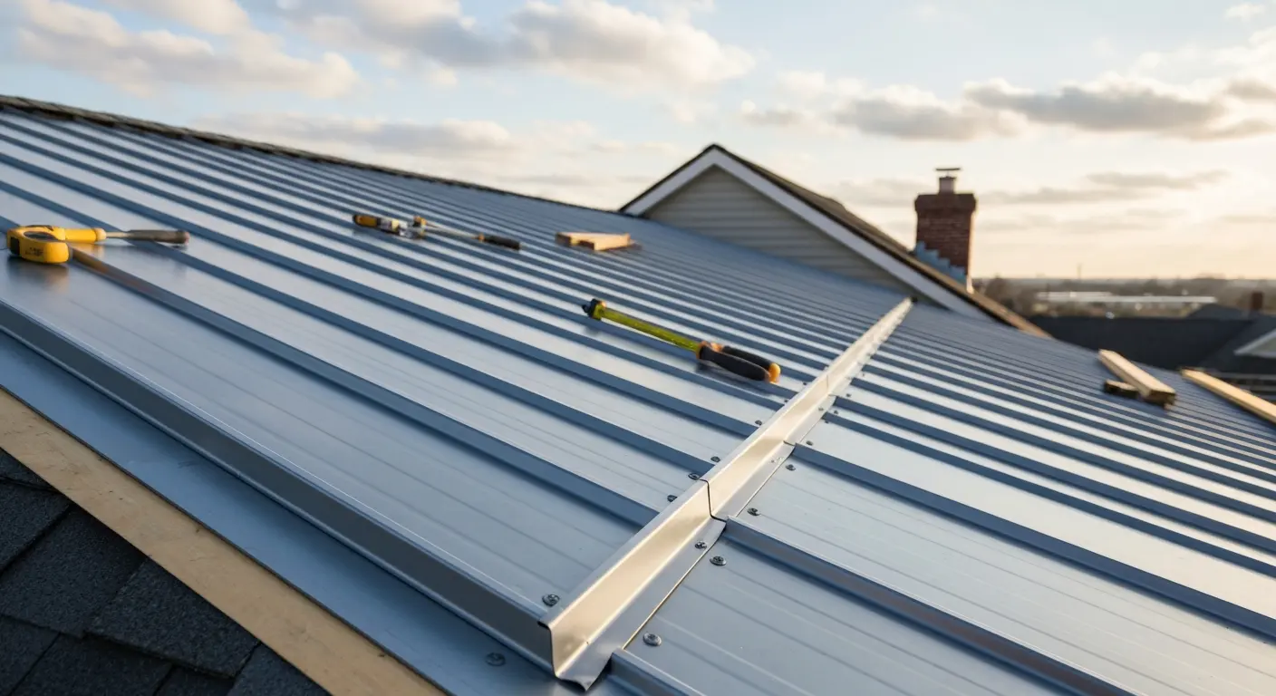 Metal roofing details