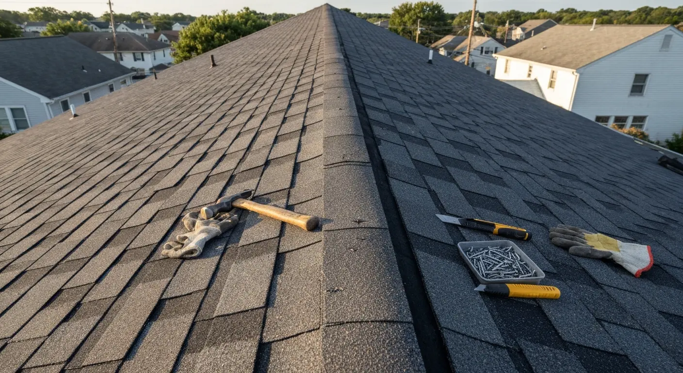 Roof repair service