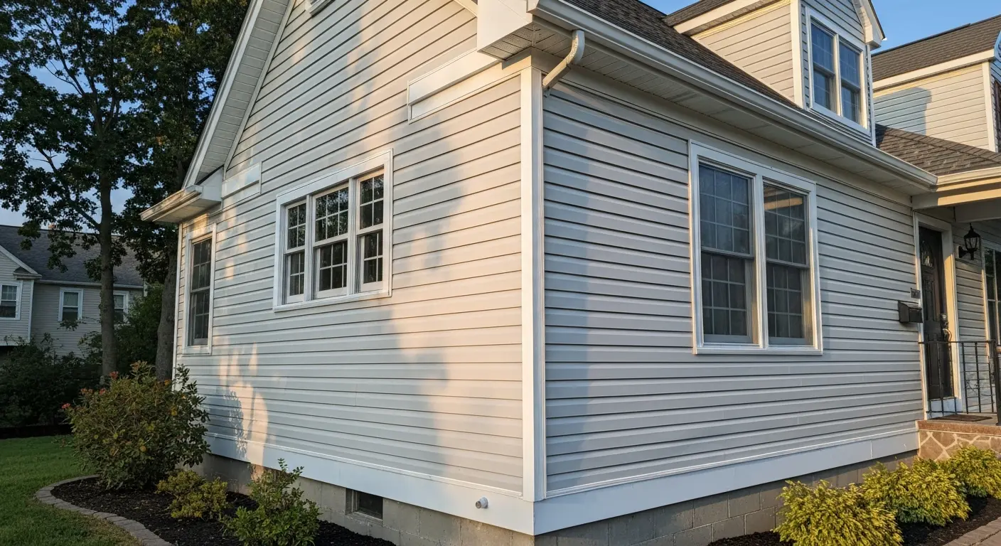 Complete vinyl siding replacement