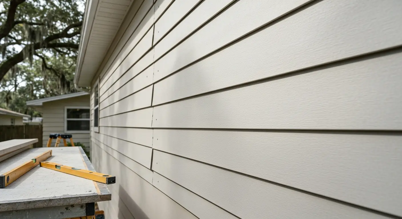Siding installation