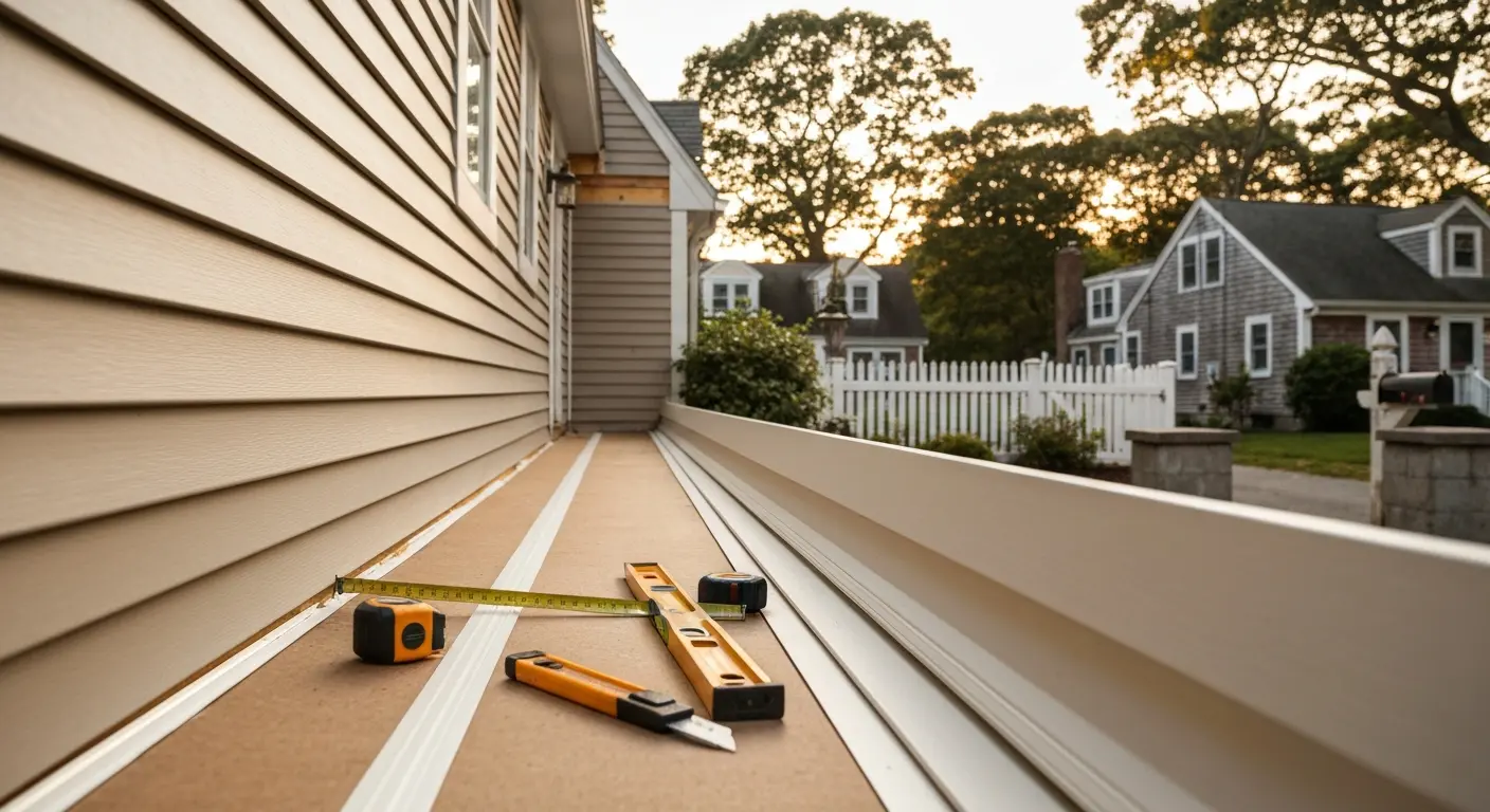 Siding installation