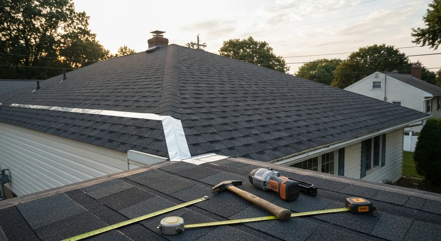 Roof installation in Nesconset