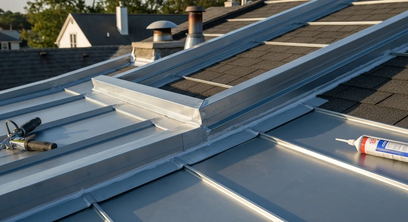 Flashing and sealant installation