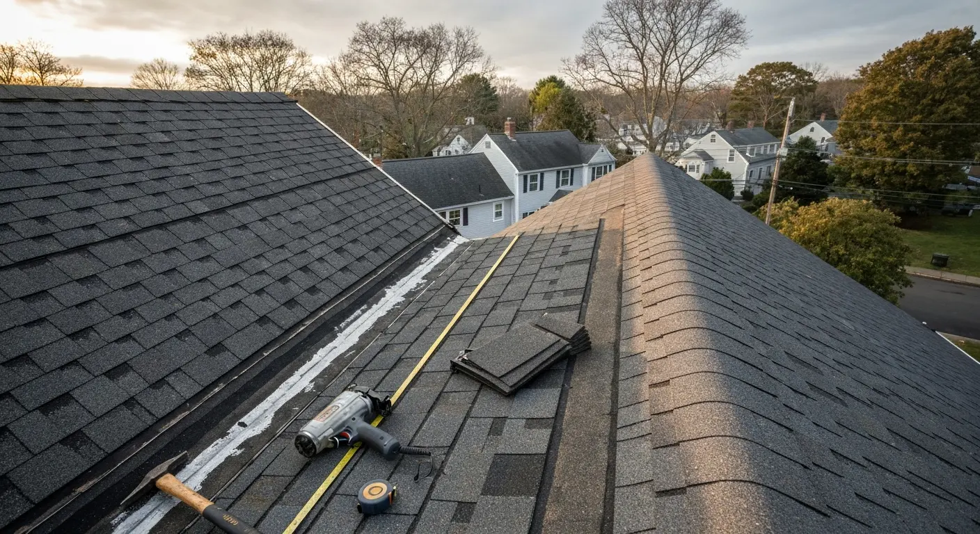 Roof repair in Holbrook