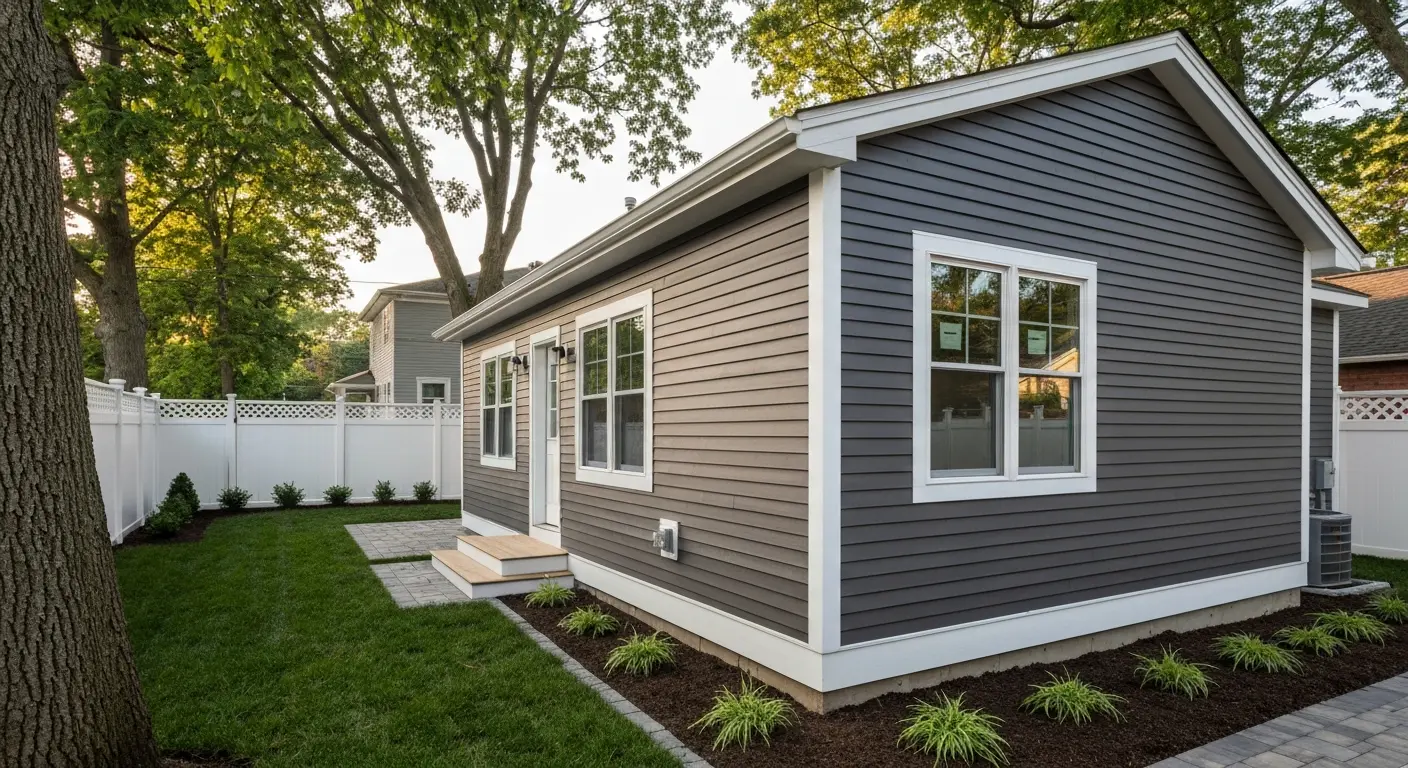 Detached backyard cottage