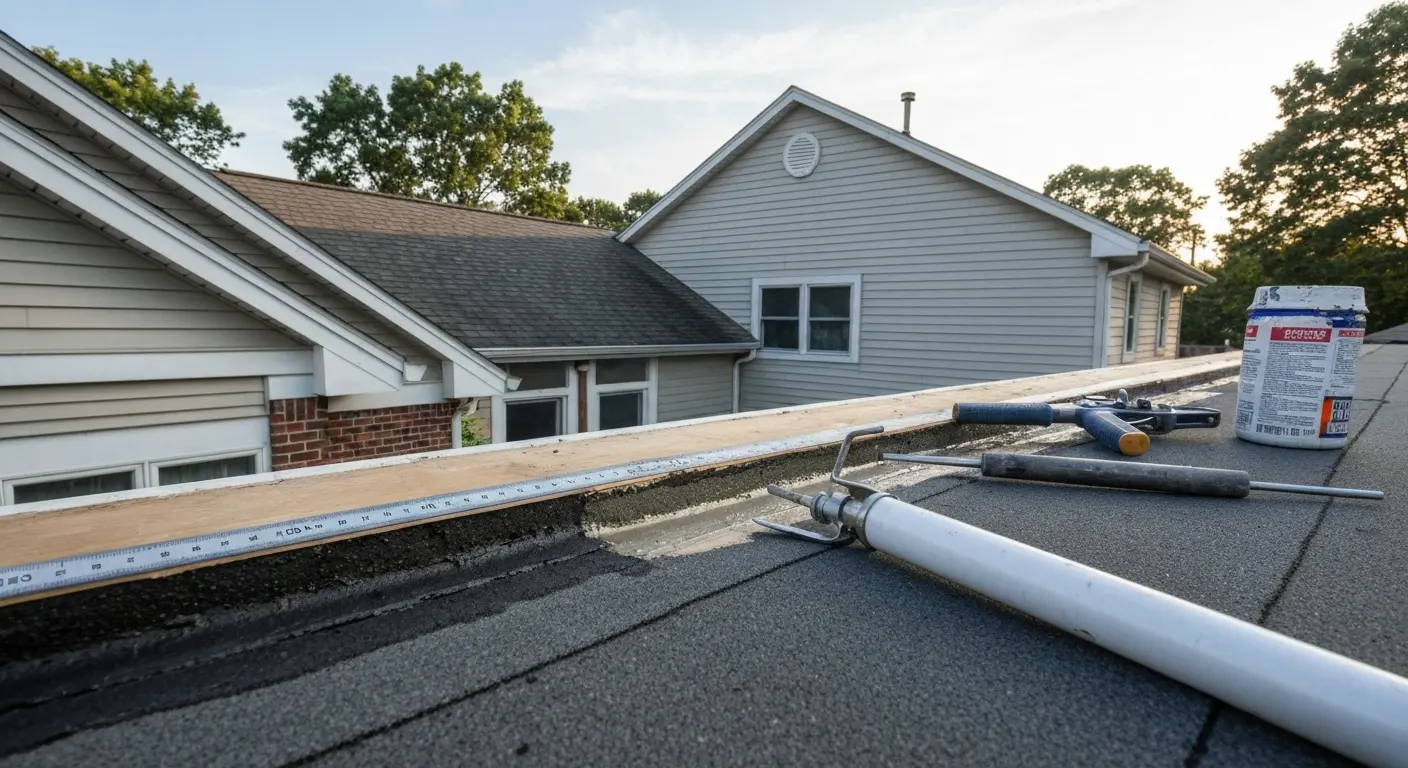 Roof leak repair