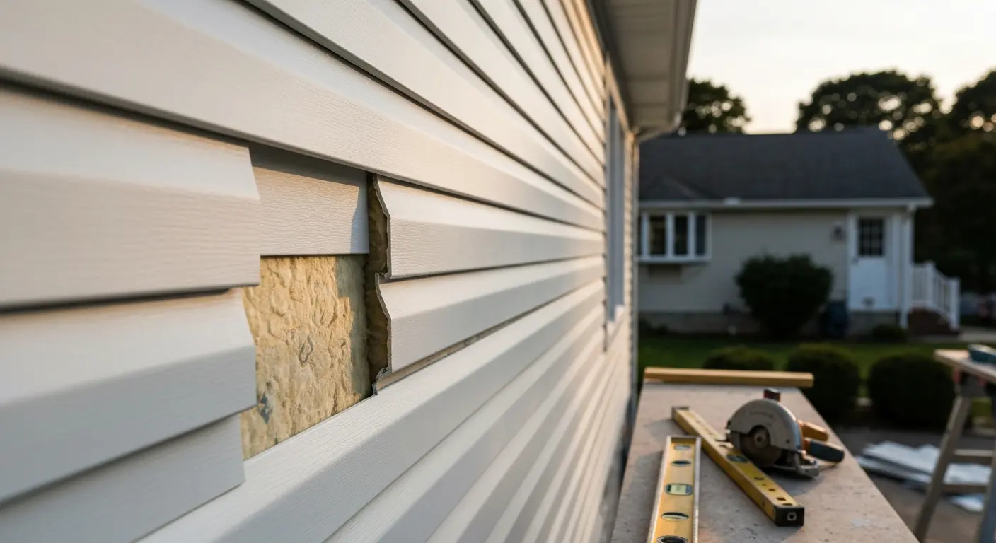 Siding installation