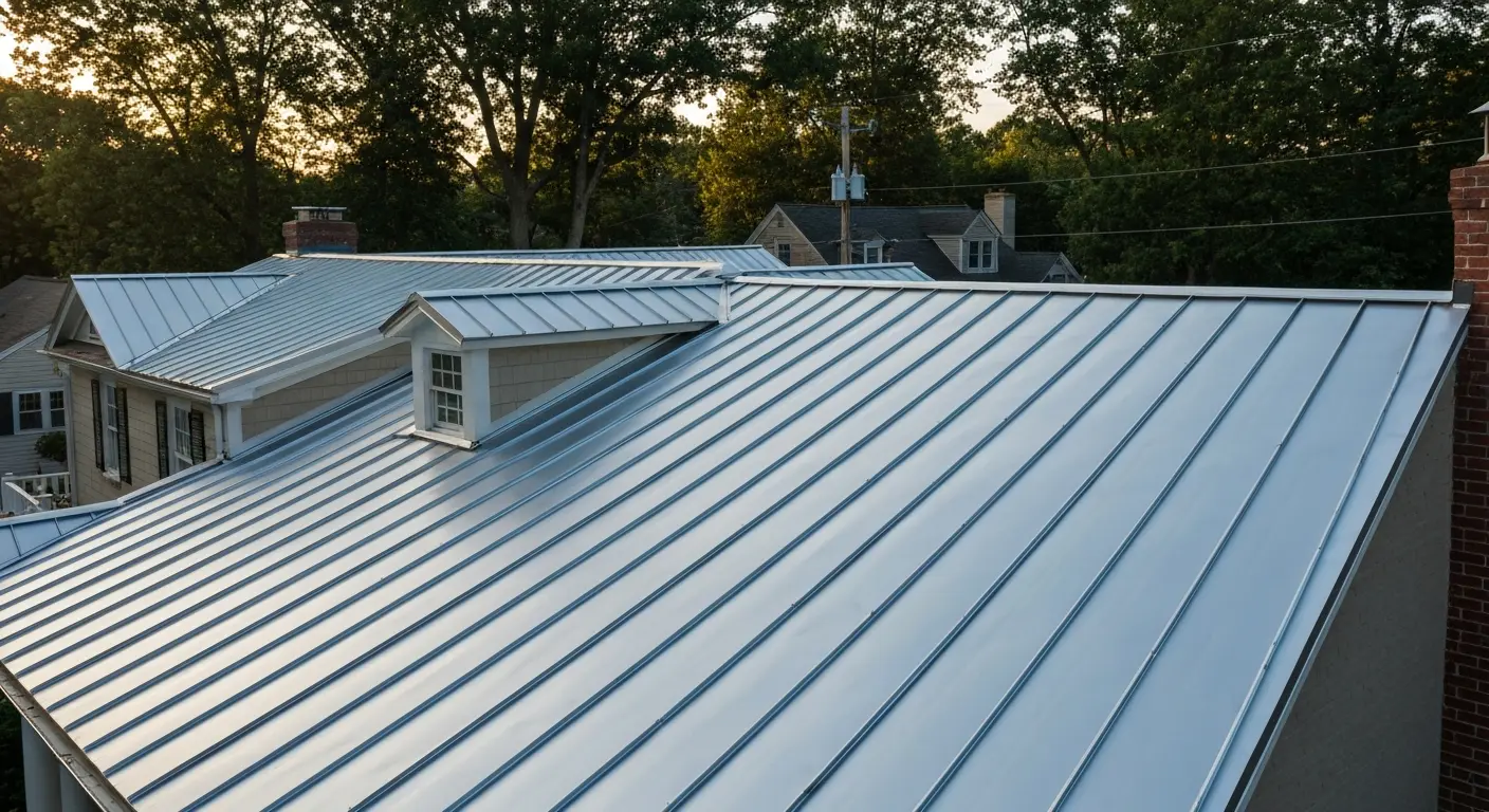 Metal roofing project