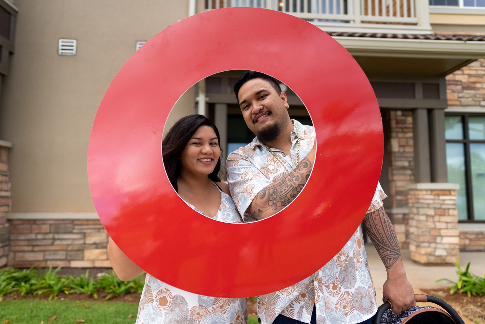 O Team clients celebrating closing day with the red O