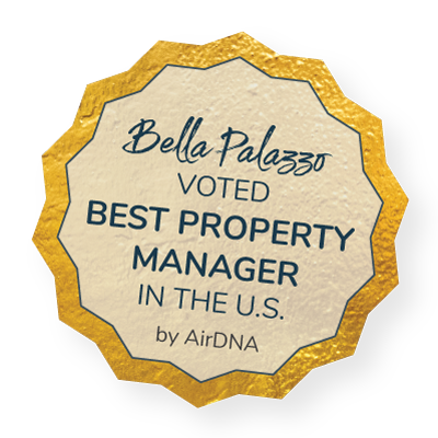 Bella Palazzo - badge voted best property manager by airdna