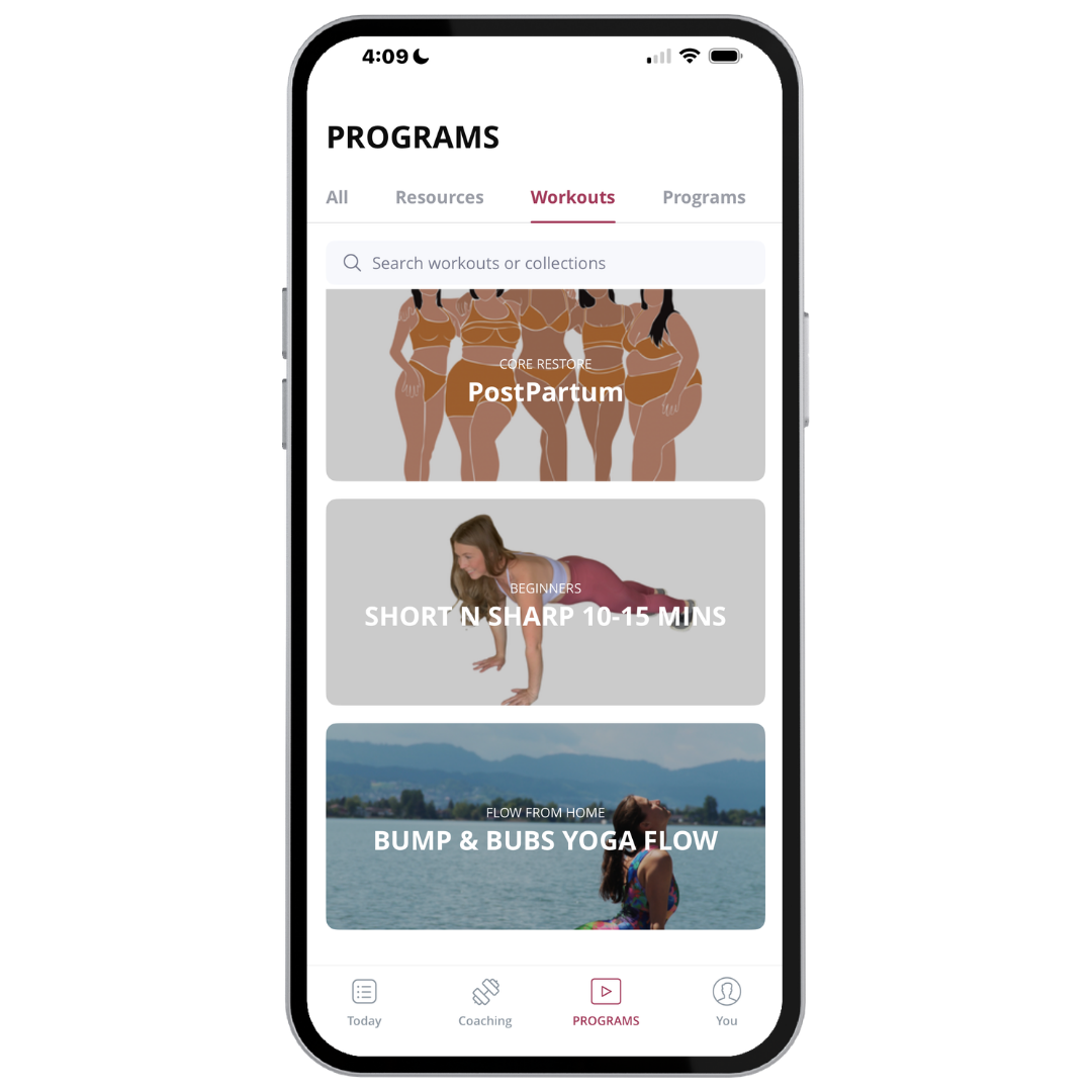 WORKOUT PROGRAMS