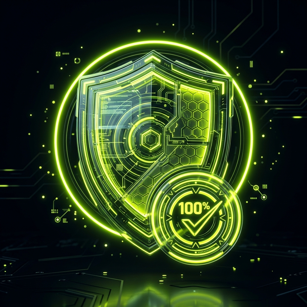 Huy Hiệu Cam Kết 100%