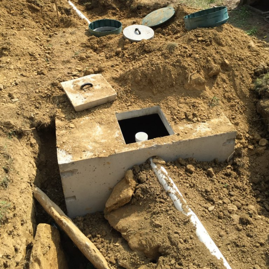 Collapsed tank repair