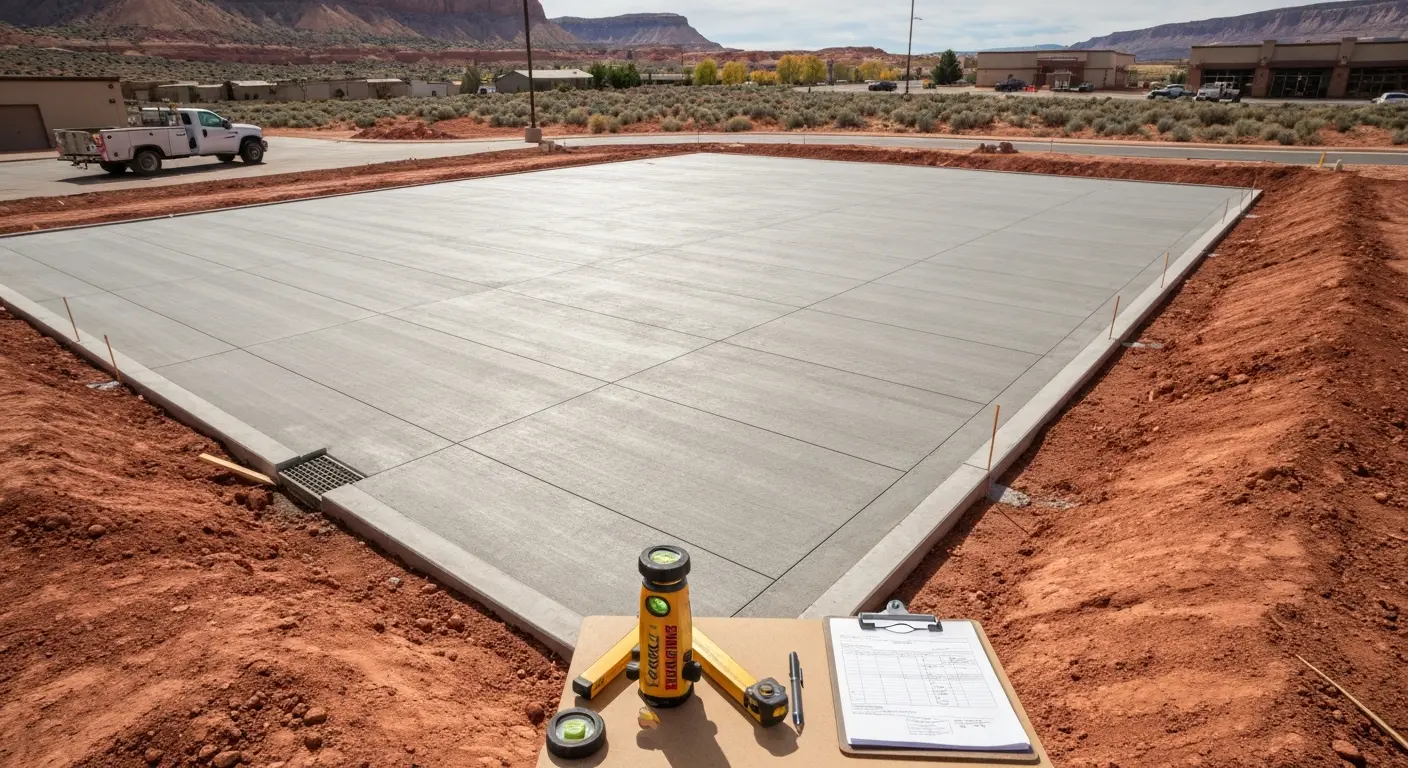 Site grading and pad preparation