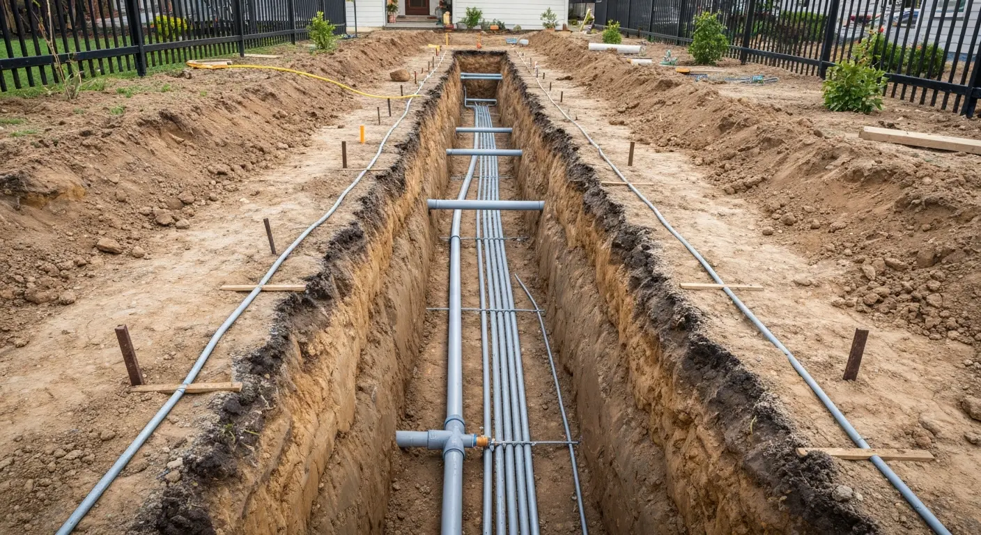 Ditching and utility trenching