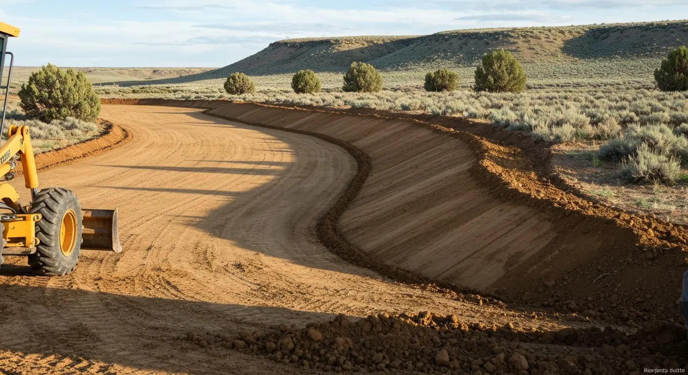 Land grading and site preparation
