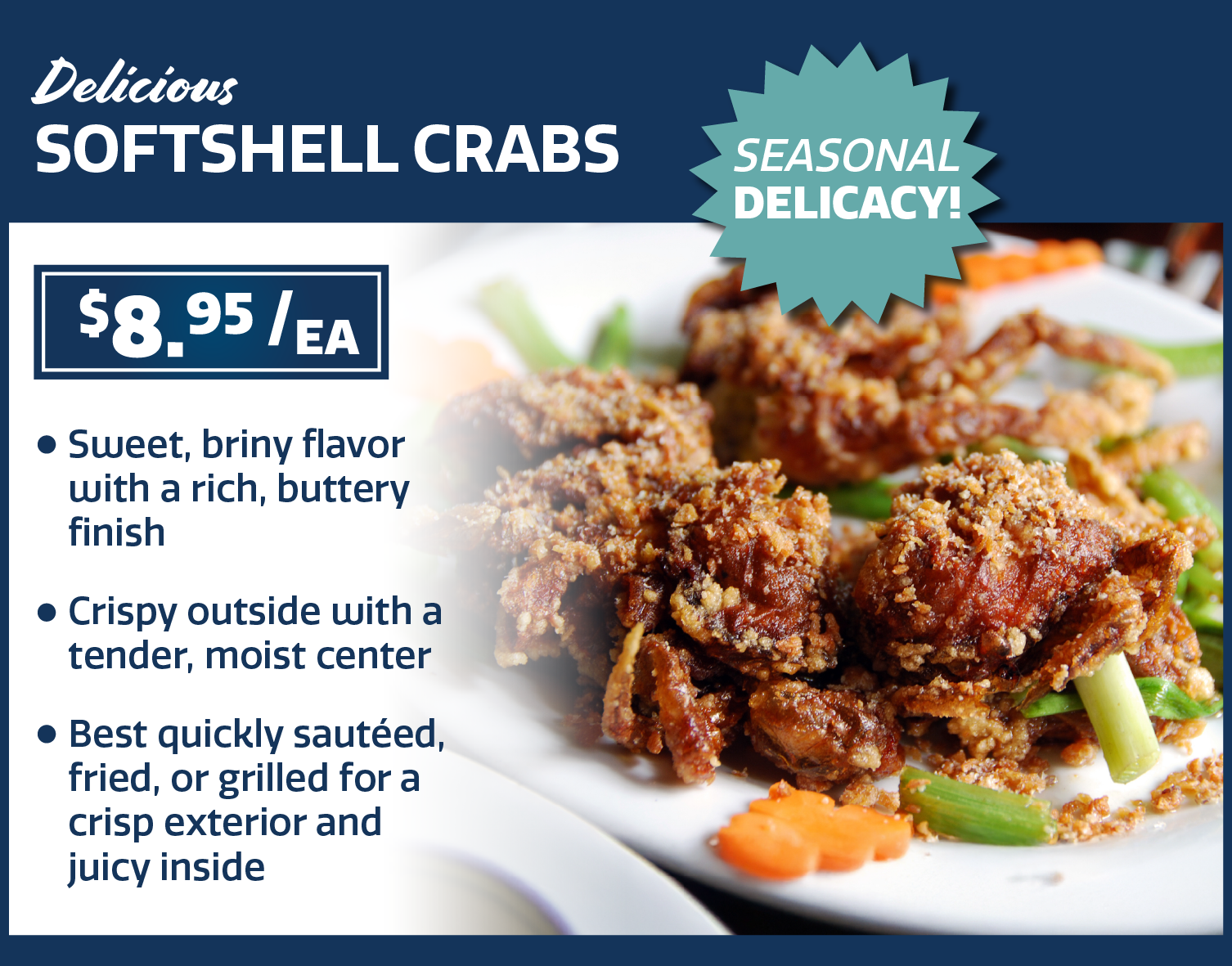 softshell crabs