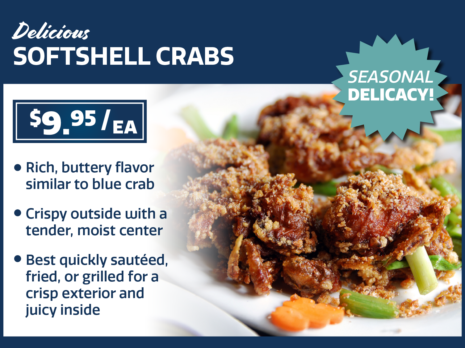 softshell crabs