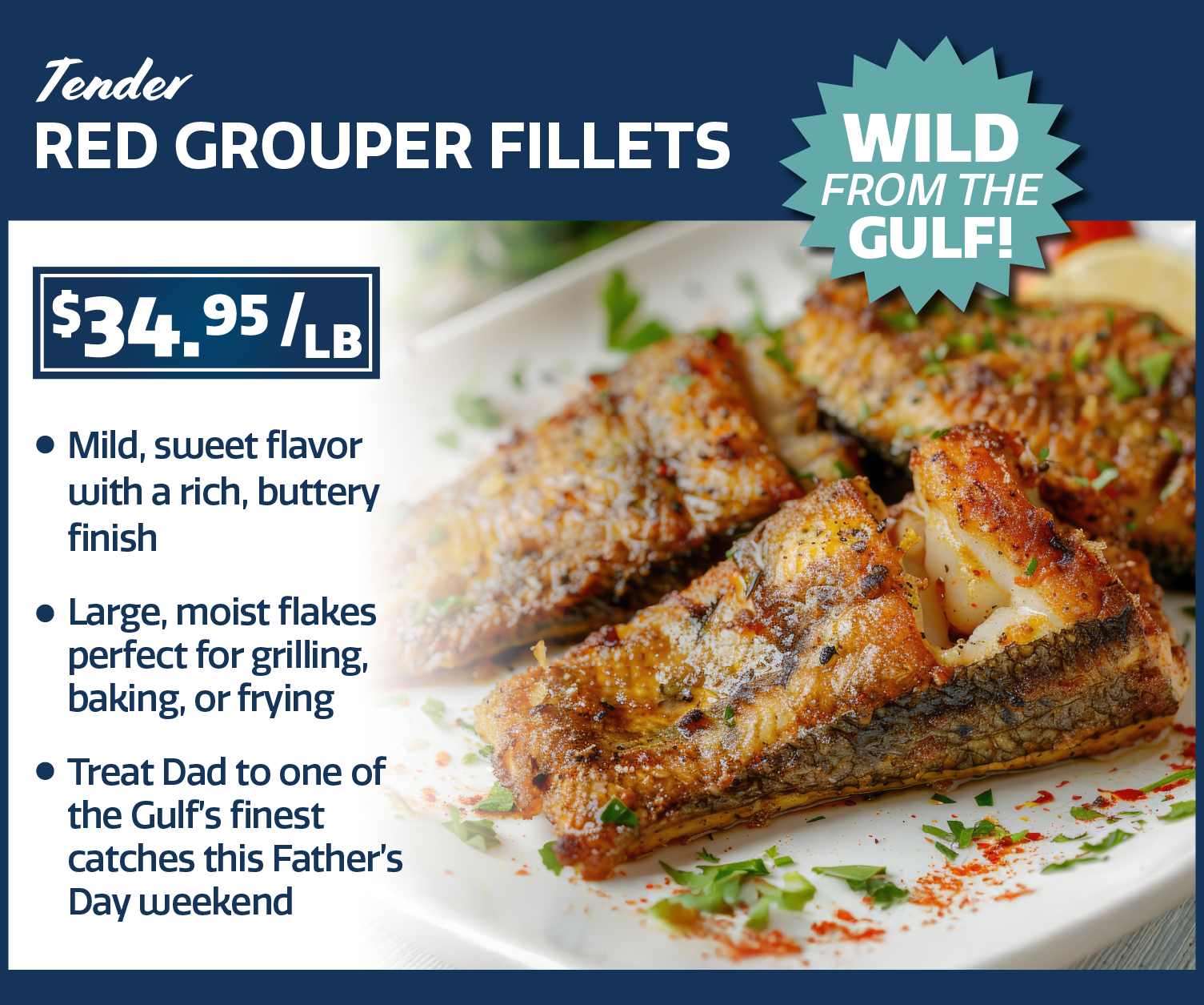 red grouper fillets