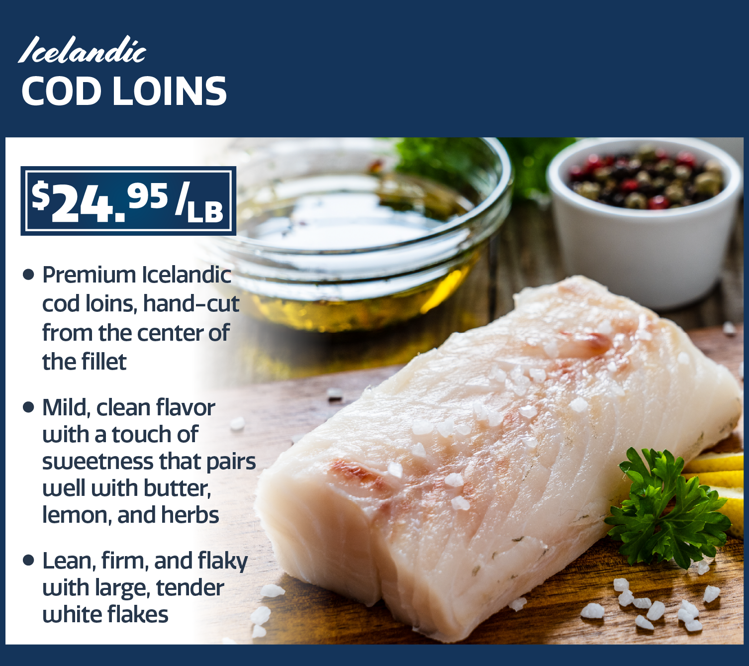 icelandic cod loins