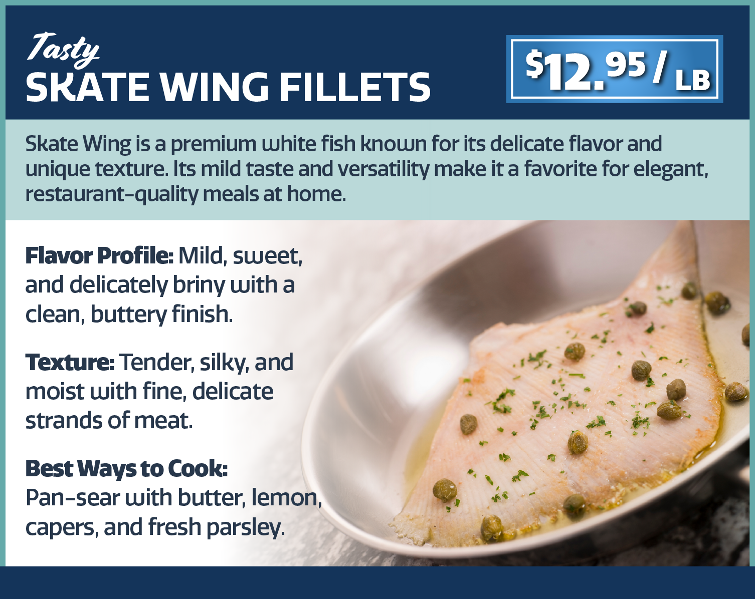 skate wing fillets