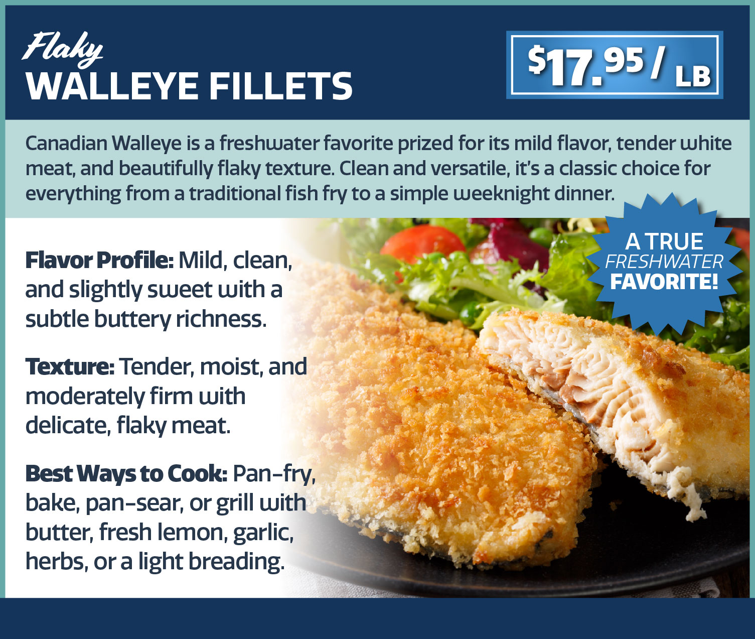 walleye fillets
