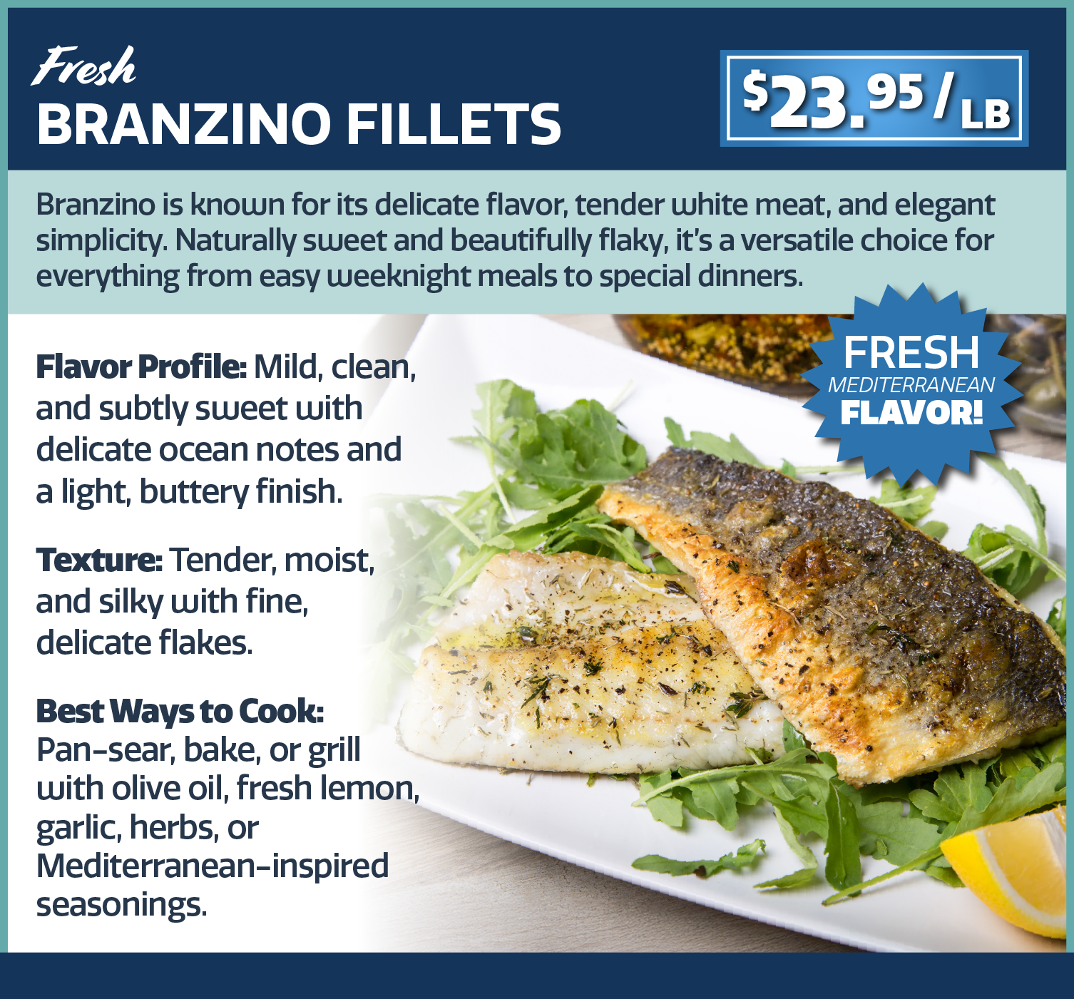 branzino fillets