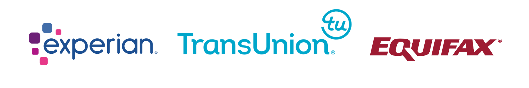 Experian TransUnion Equifax