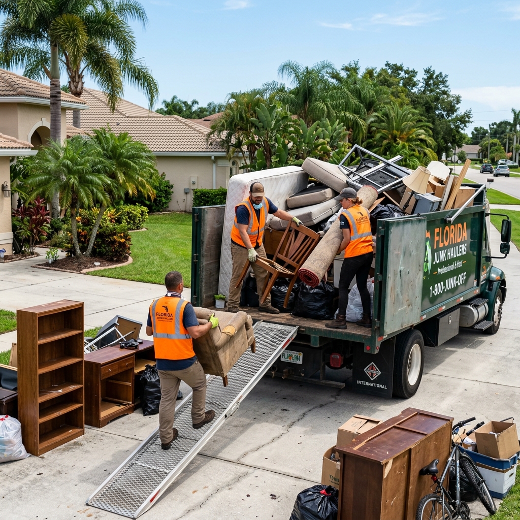 Debris cleanup crew Plantation FL