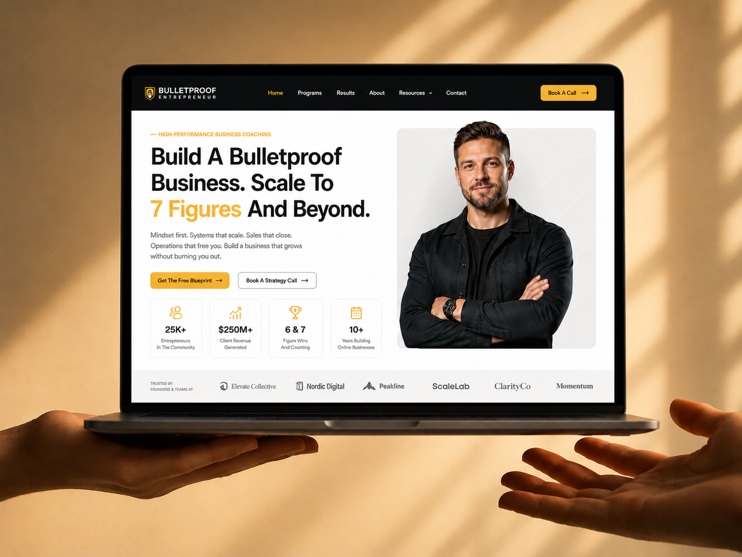 Entrepreneur Business Coach Website, Websites
