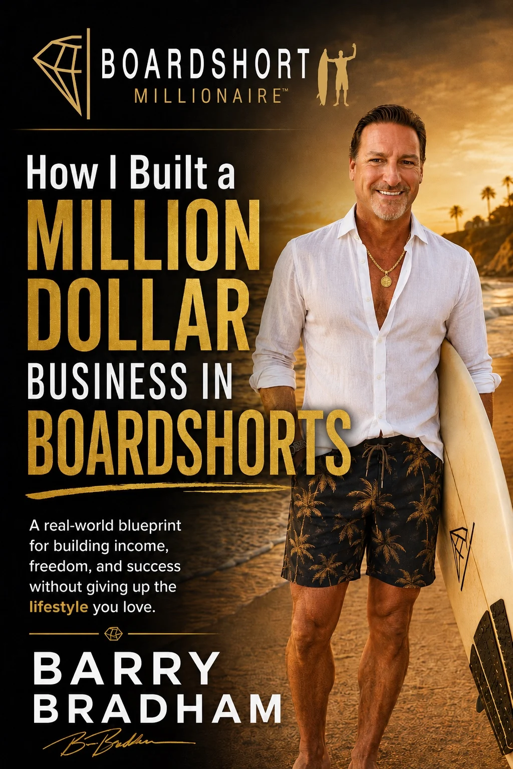 Forthcoming Boardshort Millionaire book cover