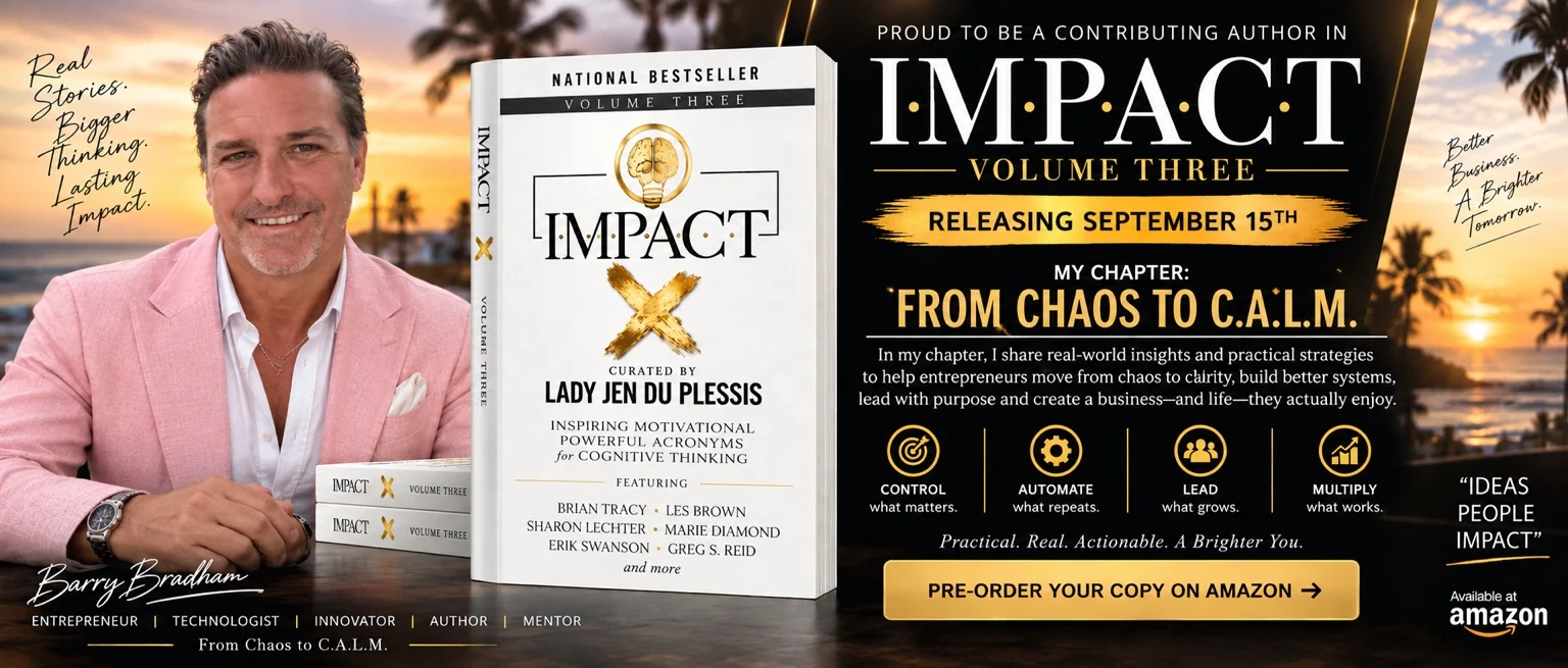IMPACT Volume Three featuring contributing author Barry Bradham