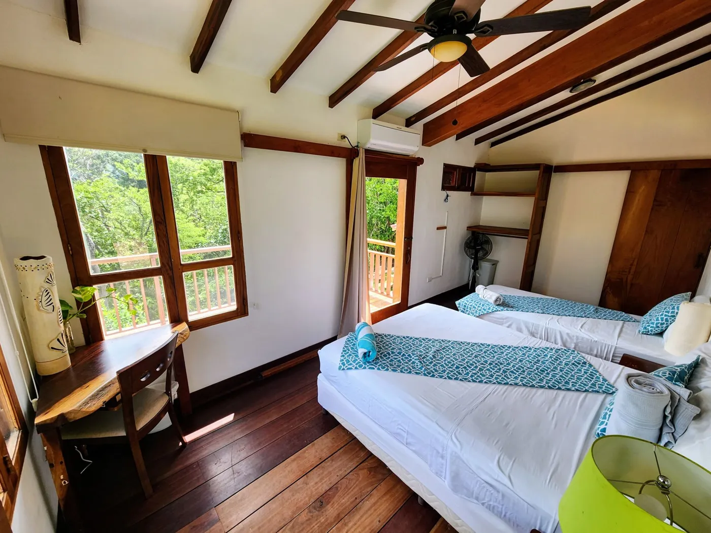 Bright rooms with A/C, Villas Playa Maderas, Nicaragua