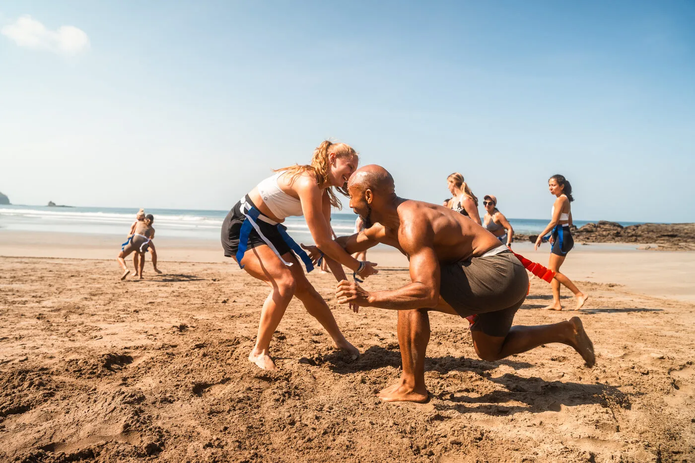 Beach workout
