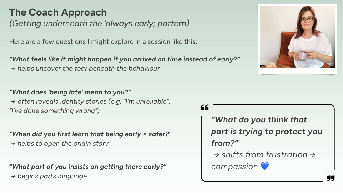 The Coach Approach IFS The Coach Approach IFS