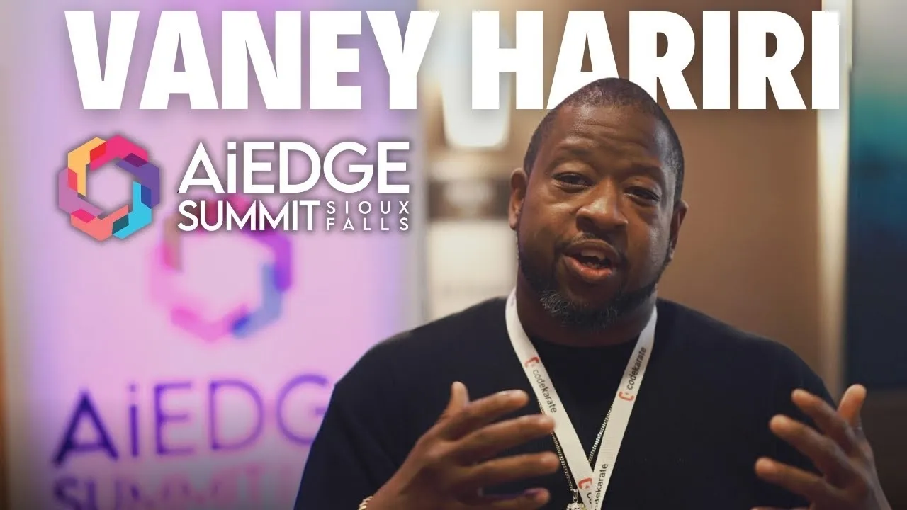 Vaney Hariri on creative potential at AiEdge Summit