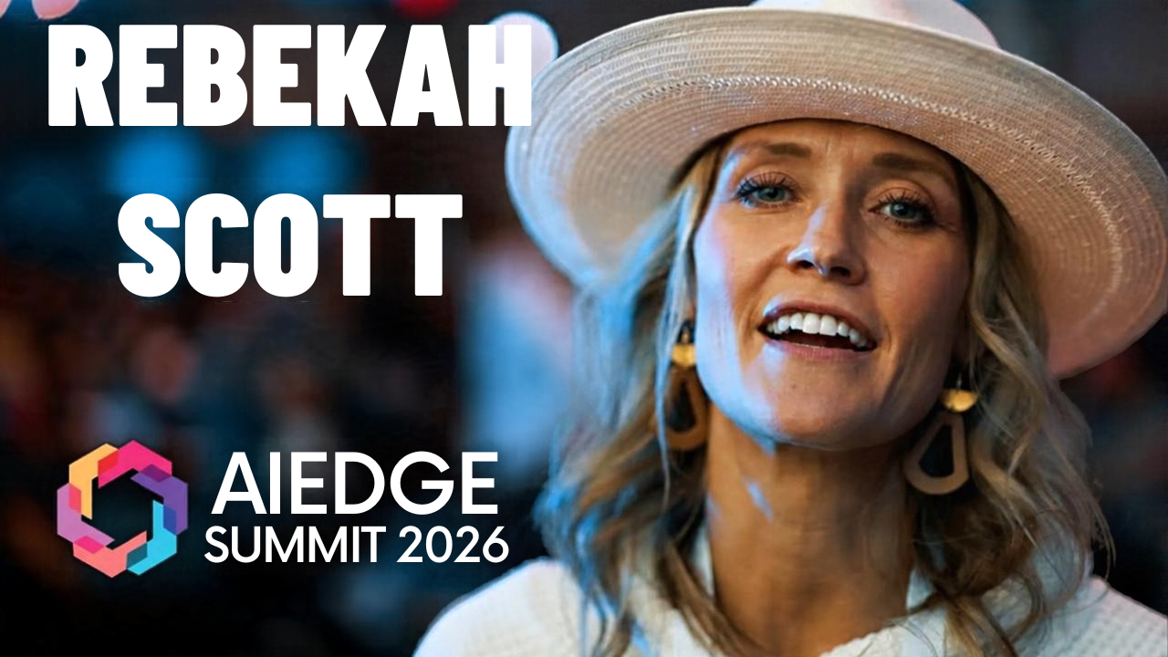 Rebekah Scott on making AI approachable at AiEdge Summit