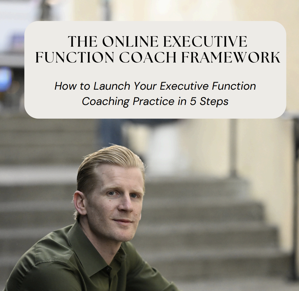 The Online Executive Function Coach Framework