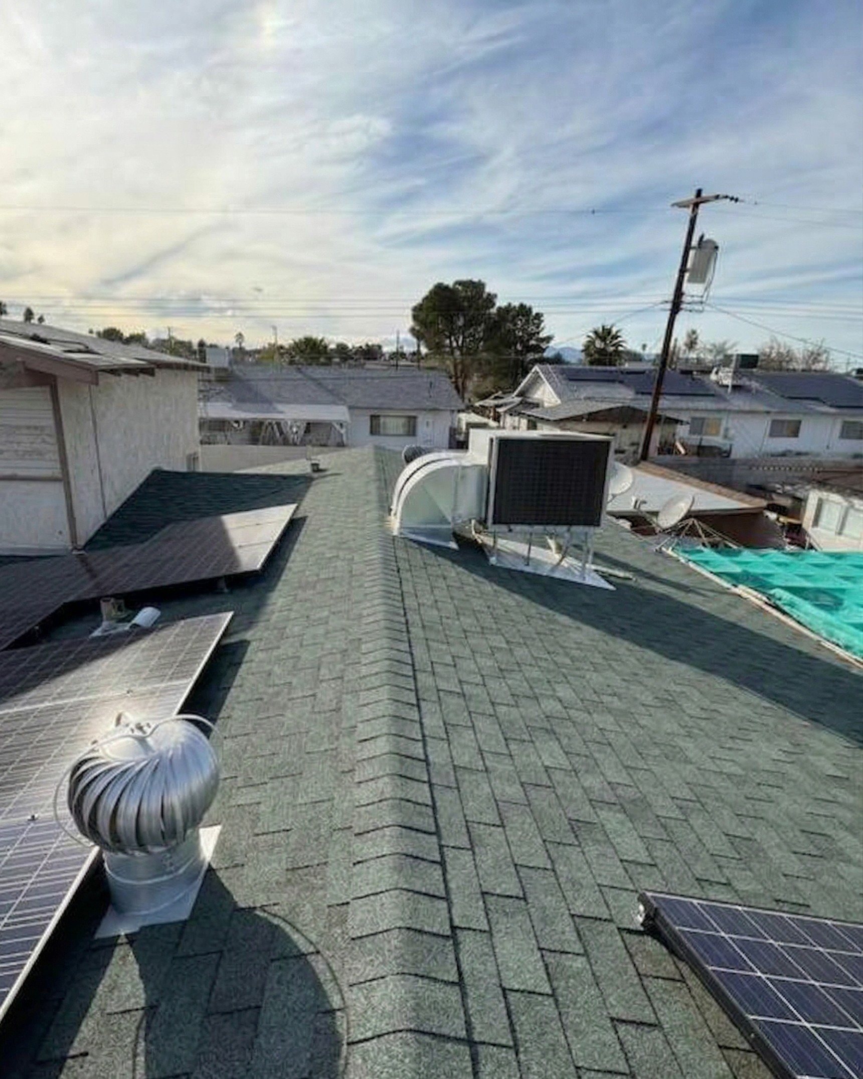 Roof after — Case 2