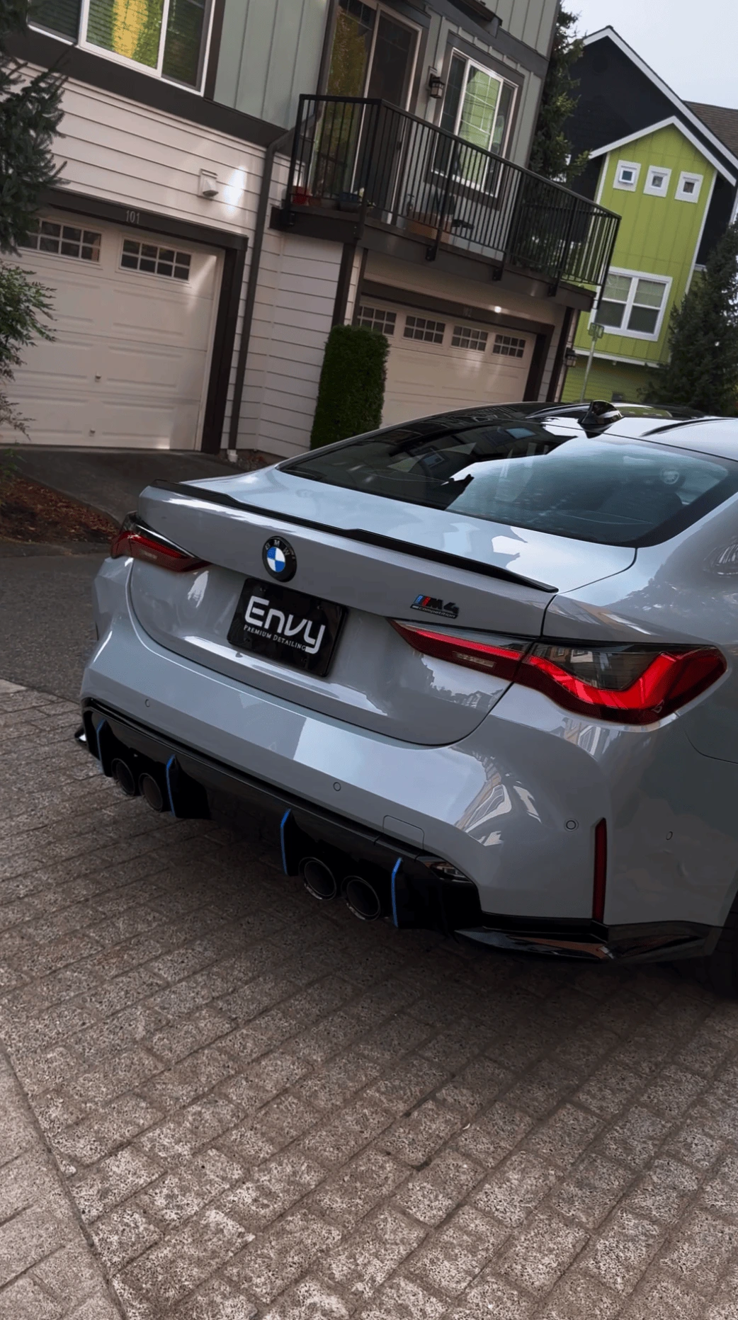 BMW M4 after PPF installation at Envy Premium Detailing