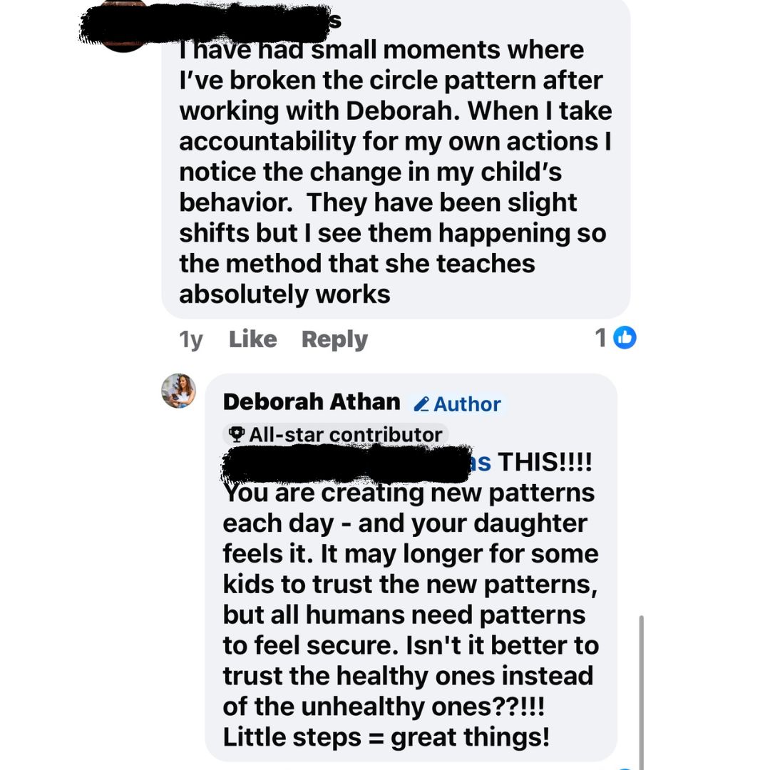 Parent feedback screenshot 15