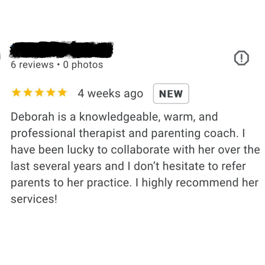Parent feedback screenshot 9