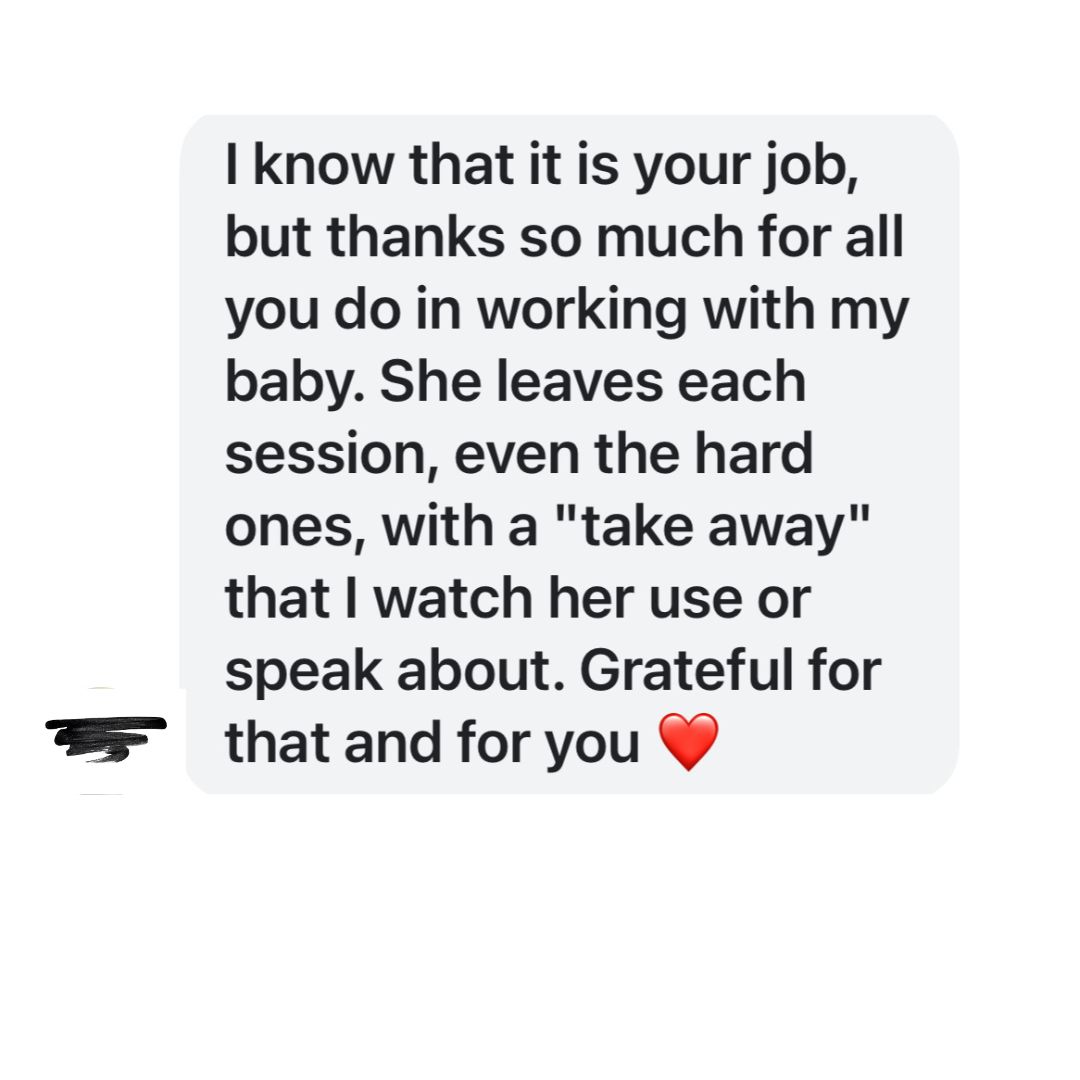 Parent feedback screenshot 2