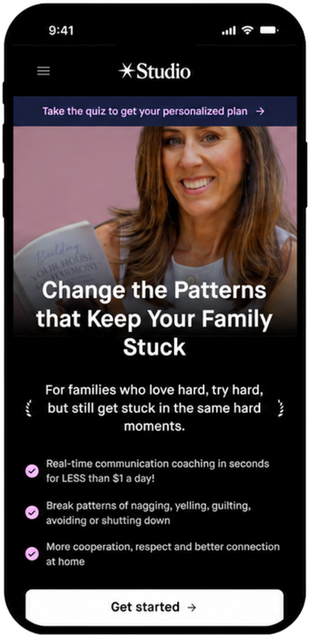 Instant Harmony family communication app