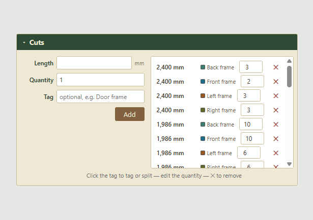 Organise your project