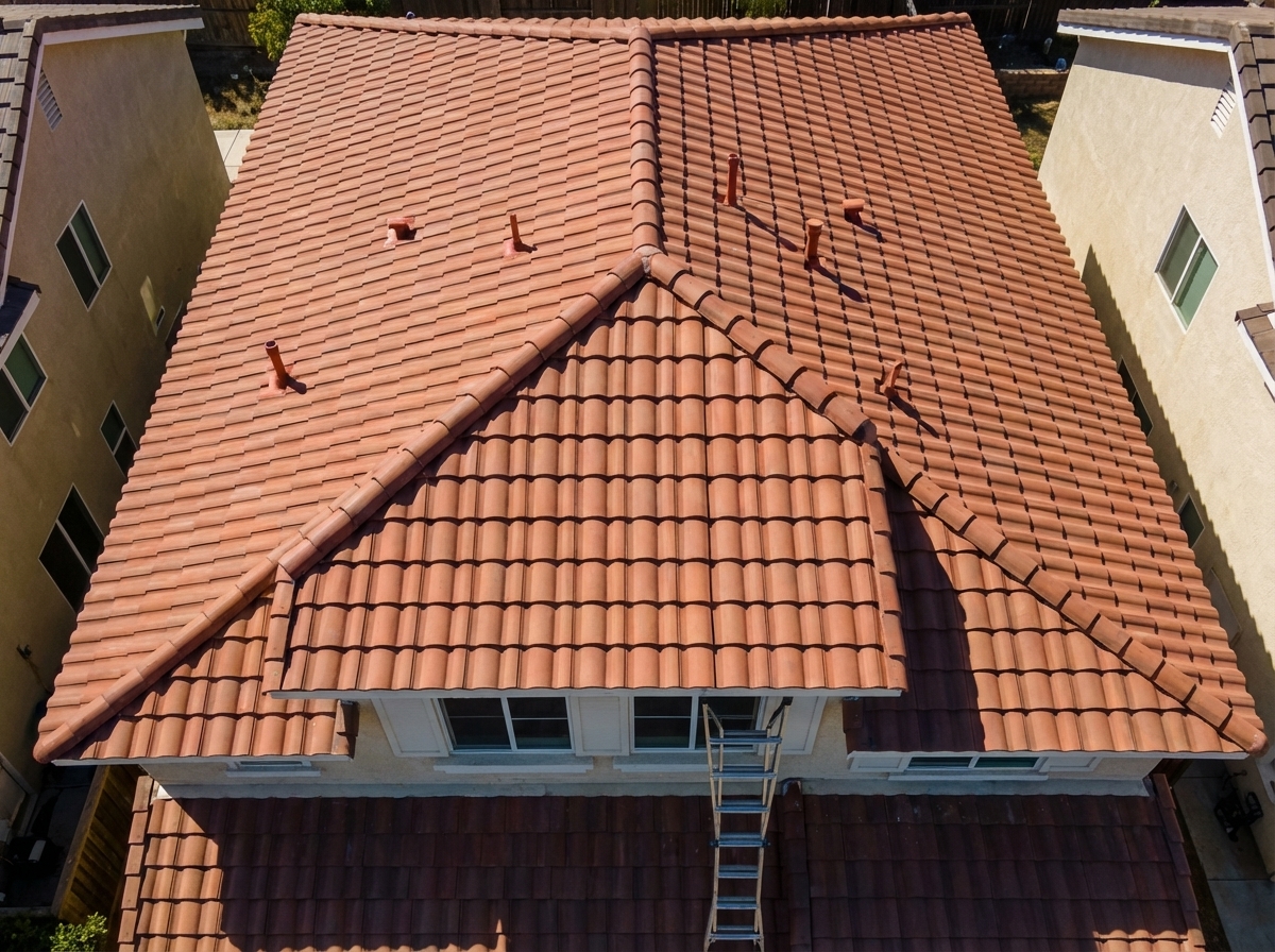 Before roofing project 4